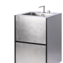 Sink stainless steel 658x658х970, одна шухляда