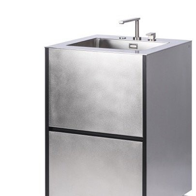 Sink stainless steel 658x658х970, одна шухляда