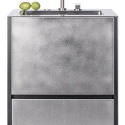 Sink stainless steel 658x658х970, одна шухляда