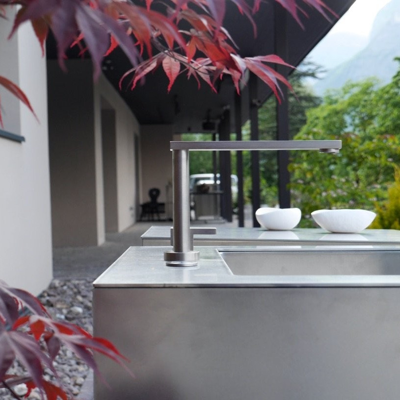 Sink stainless steel 658x658х970, одна шухляда