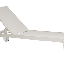 Шезлонг Lago White