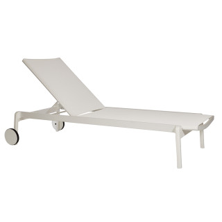 Шезлонг Lago White