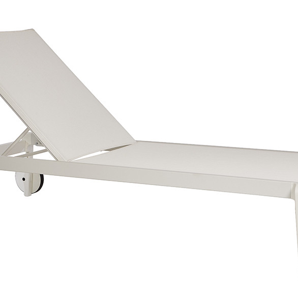 Шезлонг Lago White
