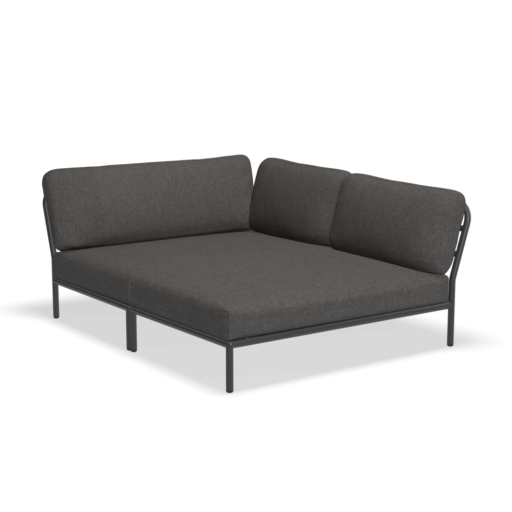 Модульний диван Level Cozy Corner Right Dark Grey Basic