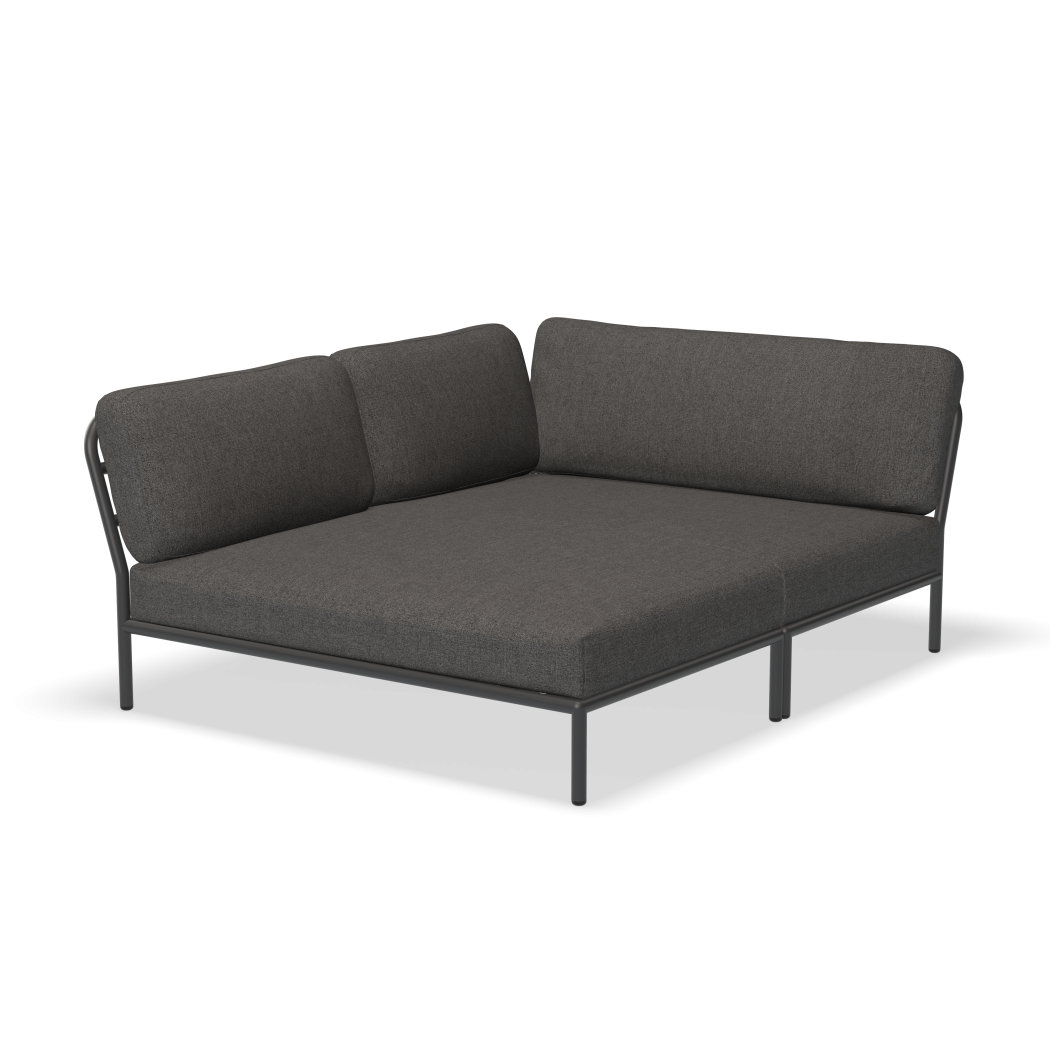Модульний диван Level Cozy Corner Left Dark Grey Basic