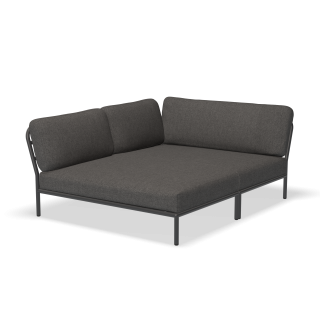 Модульний диван Level Cozy Corner Left Dark Grey Basic