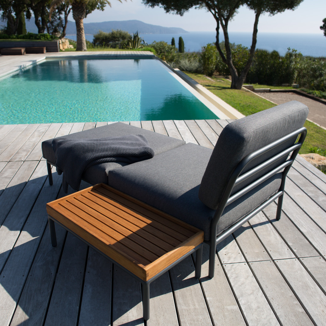 Модуль Chaiselong Alpine Green Sunbrella Heritage