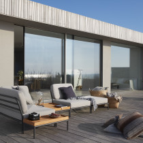 Модуль Level Ottoman Ash Sunbrella Heritage