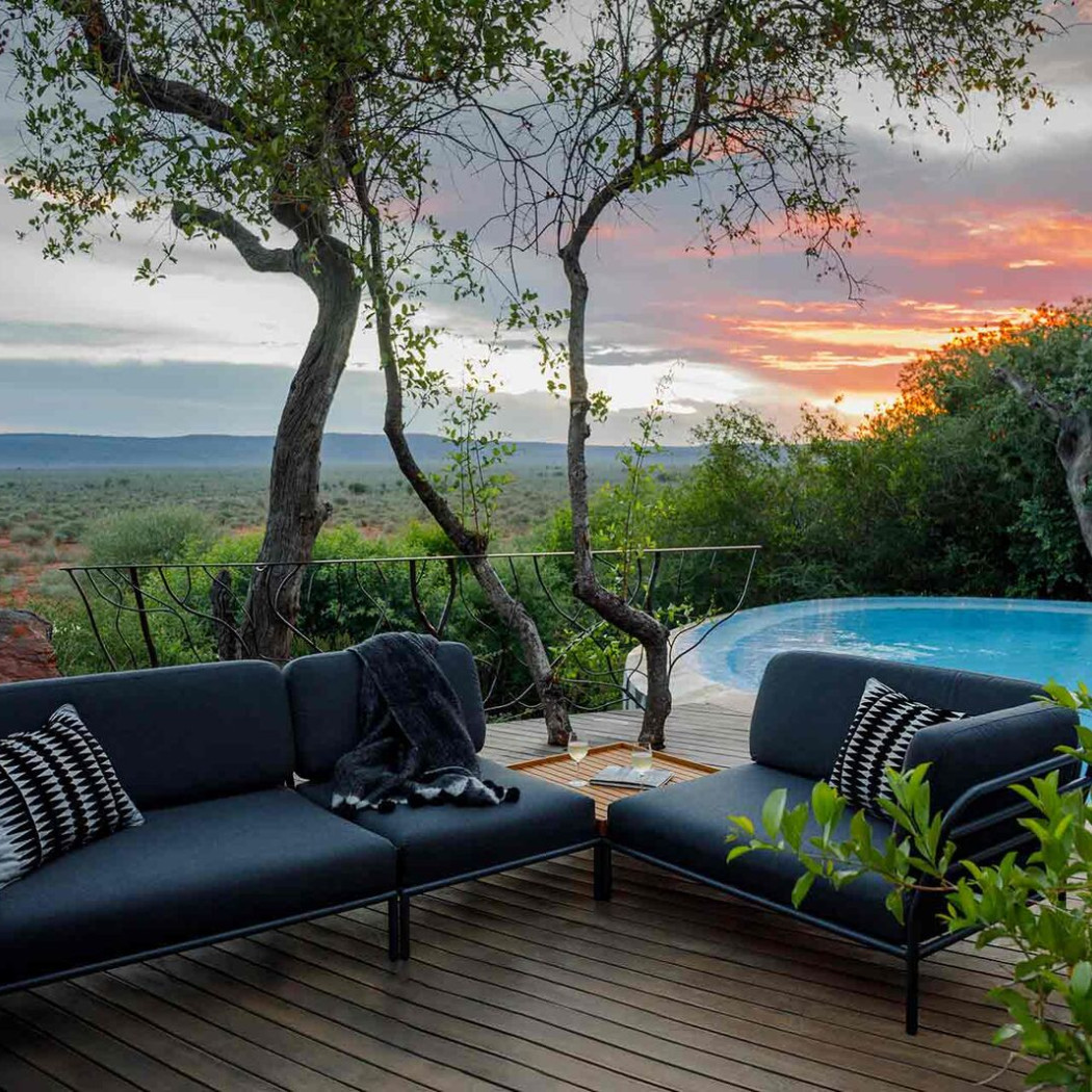 Модульний диван Level Right Corner Sooty Grey Sunbrella Natte