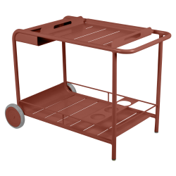 Luxembourg Trolley Bar Red Ochre