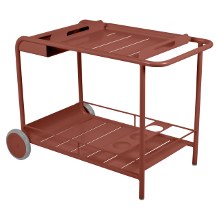 Luxembourg Trolley Bar Red Ochre