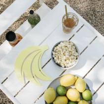 Luxembourg Low Table Cotton White