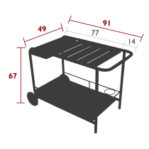 Luxembourg Trolley Bar Ice Mint