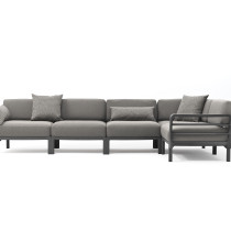 Диван Maximo 5 Basalto Lava Sunbrella