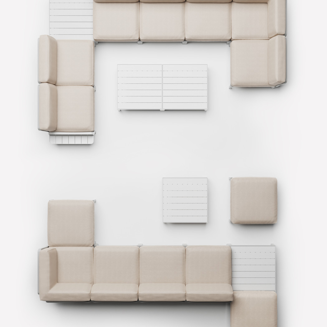 Журнальний столик Maximo Tavolino Gesso