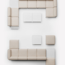 Журнальний столик Maximo Tavolino Gesso