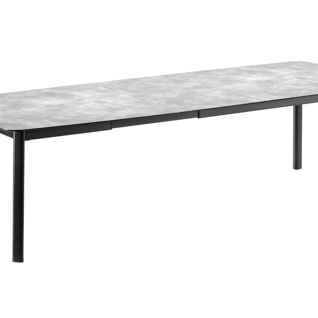 Обідній стіл Ancone Extendable Table 220/280x108 Ciment Black