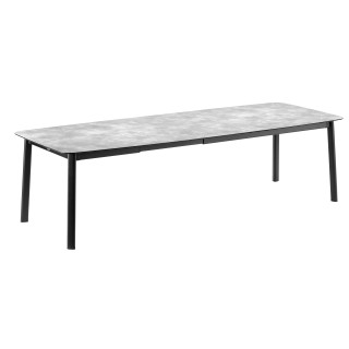 Обідній стіл Ancone Extendable Table 220/280x108 Ciment Black