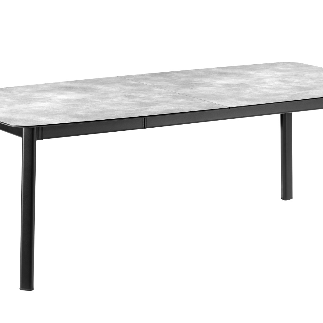 Обідній стіл Ancone Extendable Table 220/280x108 Ciment Black