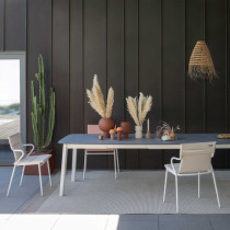 Обідній стіл Ancone Extendable Table 220/280x108 Ciment Black