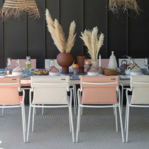 Обідній стіл Ancone Extendable Table 220/280x108 Ciment Black