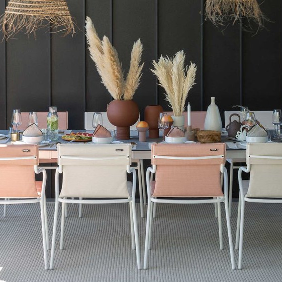 Обідній стіл Ancone Extendable Table 220/280x108 Ciment Black