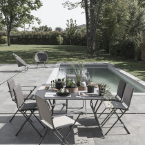 Складний стiл Anytime 139x79 Black