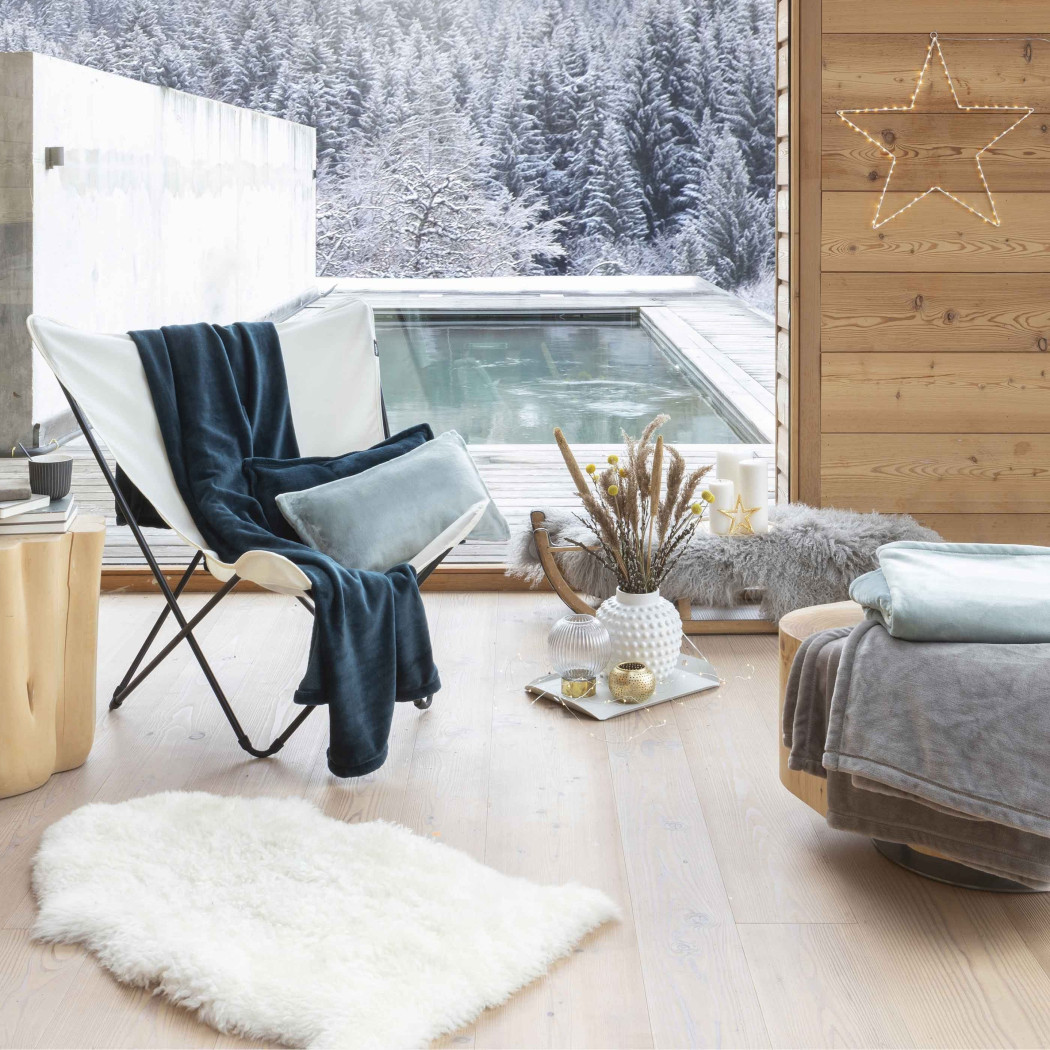 Плед Flocon 180х130 Boreale