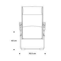 Крісло - шезлонг Evolution Onyx