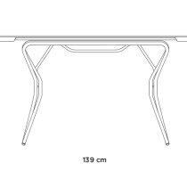 Складний стiл Anytime 139x79 Black