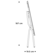 Складний стiл Anytime 139x79 Black