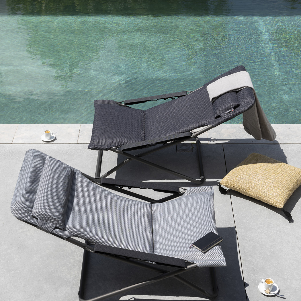 Крісло - шезлонг Transabed BC Dark Grey