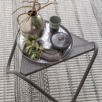 Столик Vogue Perforated Titane