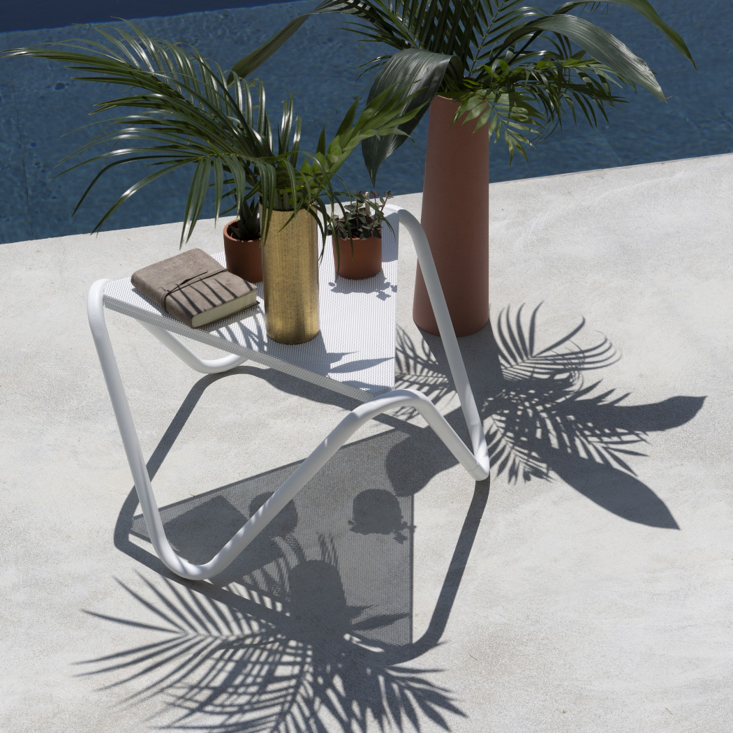 Столик Vogue Perforated Kaolin