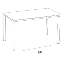 Стіл Meet 200x90 White