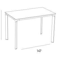 Стіл Meet 160x90 Taupe