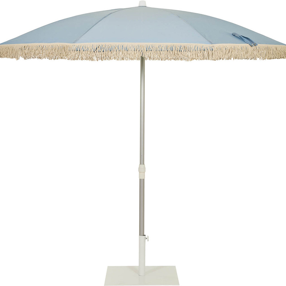 Парасолька Menorca Sky Blue Ø2,5м з базою Bond 35