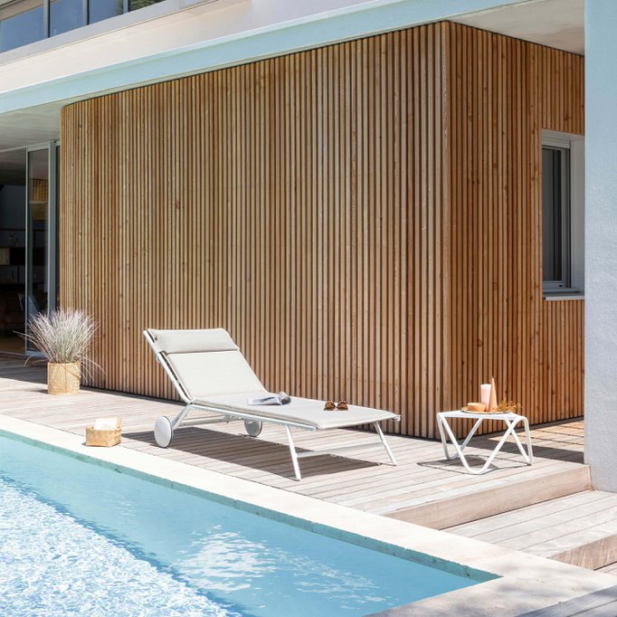 Шезлонг Miami New Argile