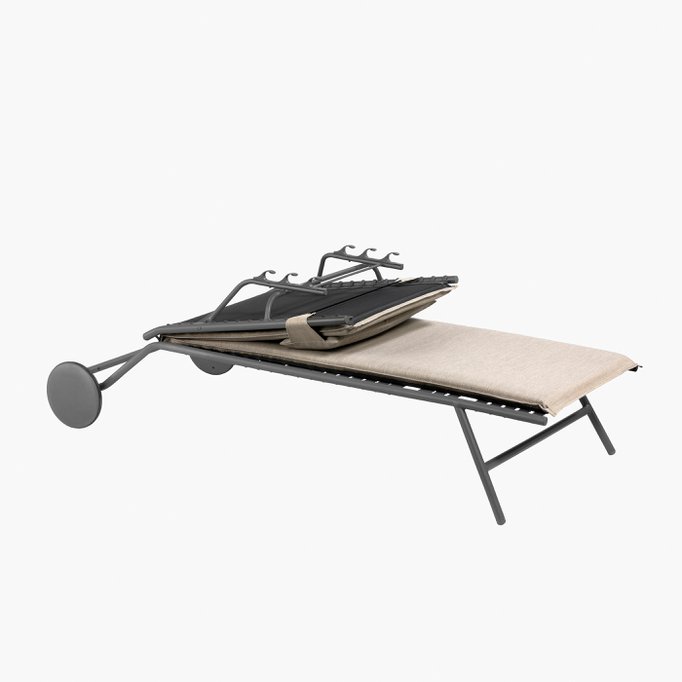 Шезлонг Miami New Latte