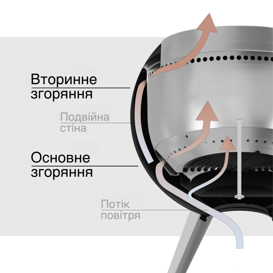 Вогнище Moon 45 Low Stand
