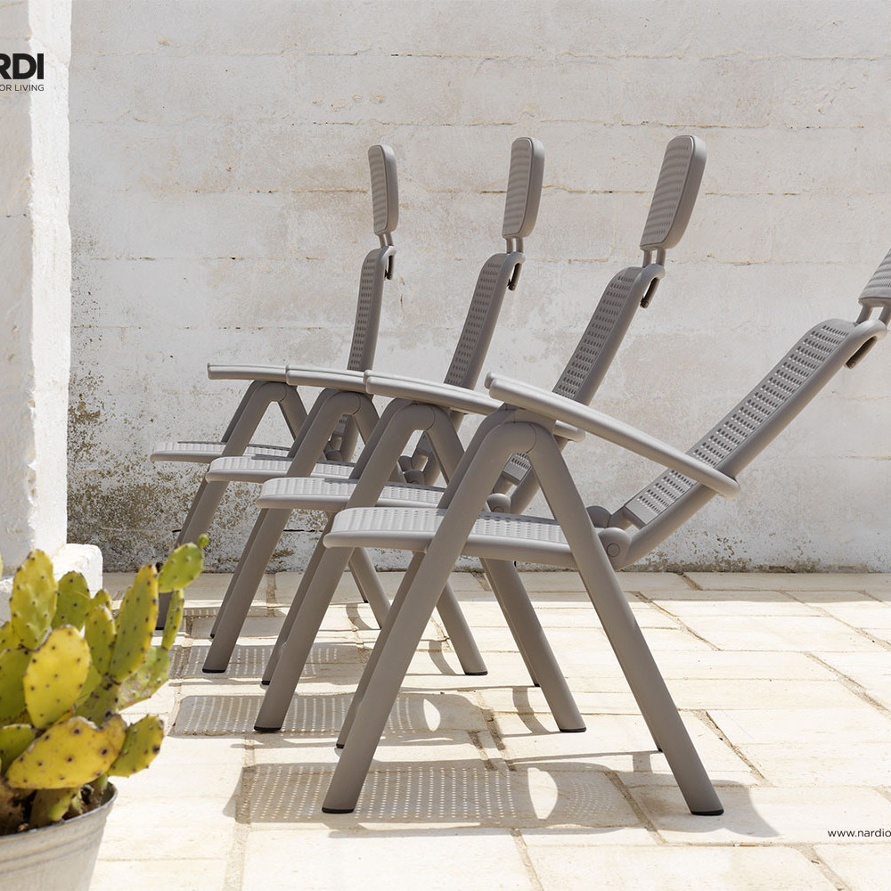 Крісло-шезлонг Acquamarina Bianco