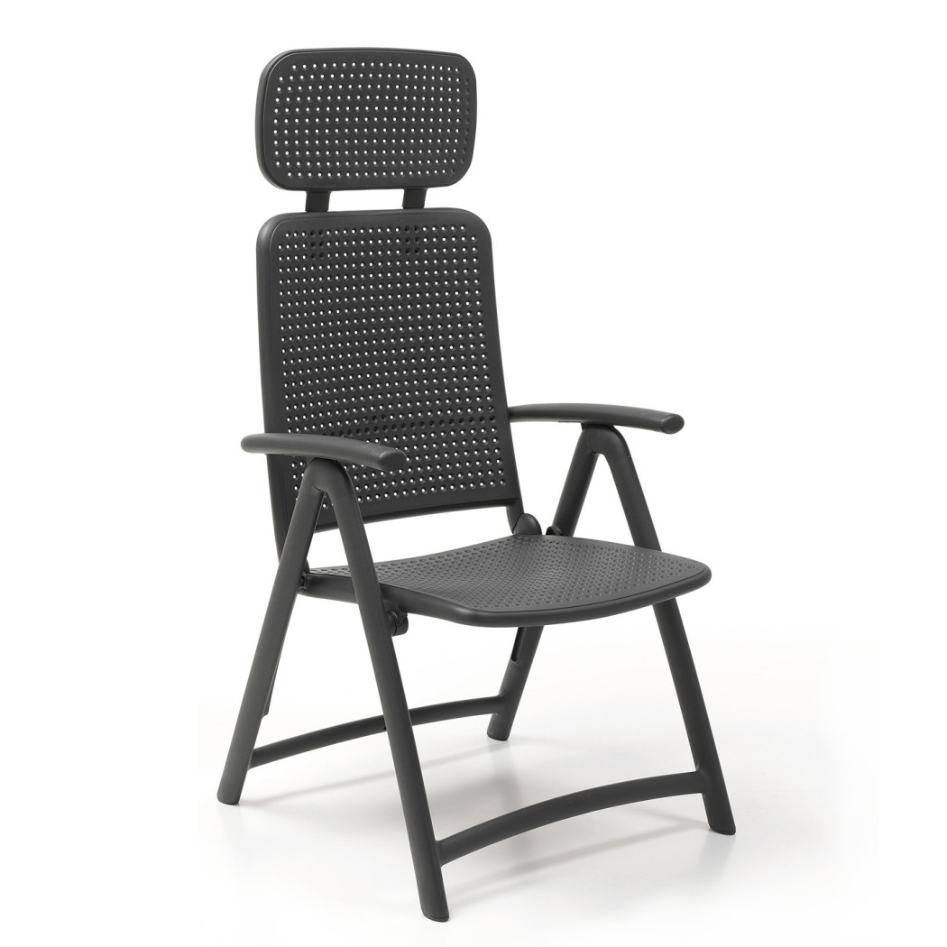 Крісло-шезлонг Acquamarina Antracite