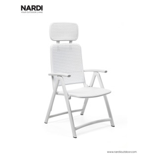 Крісло-шезлонг Acquamarina Bianco