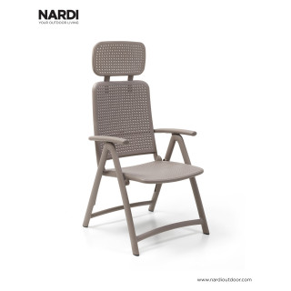 Крісло-шезлонг Acquamarina Tortora