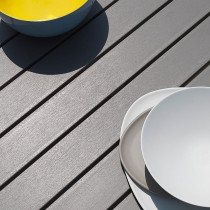 Стiл Alloro 140 Extensible Tortora Vern Bianco