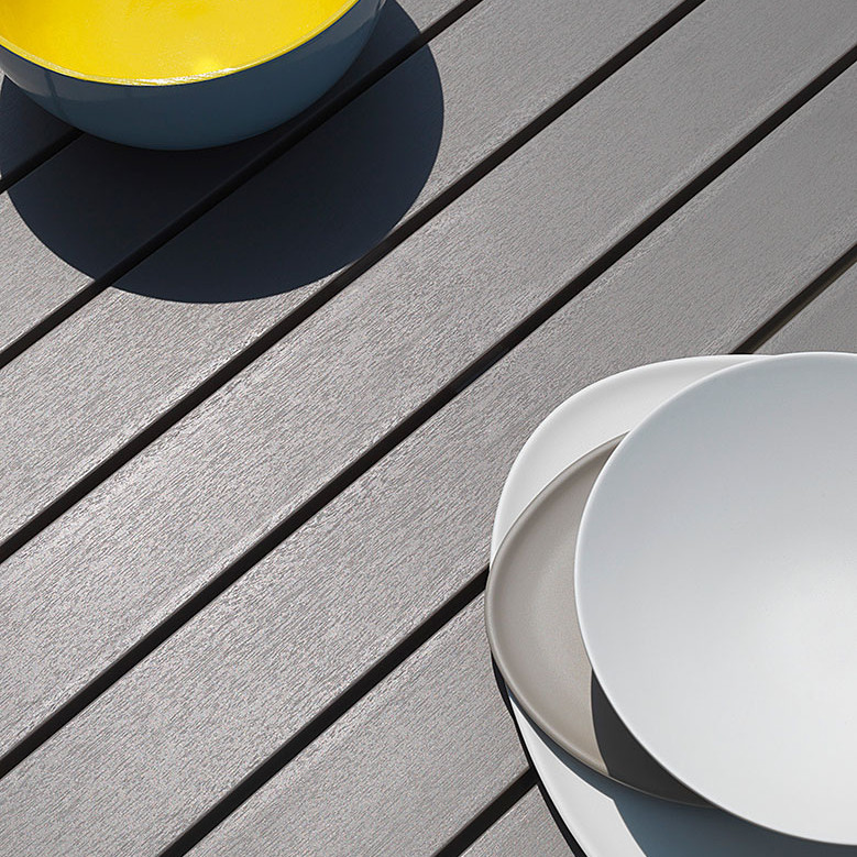 Стiл Alloro 140 Extensible Tortora Vern Bianco