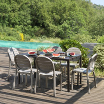 Стіл Cube 140 Bianco Vern Bianco