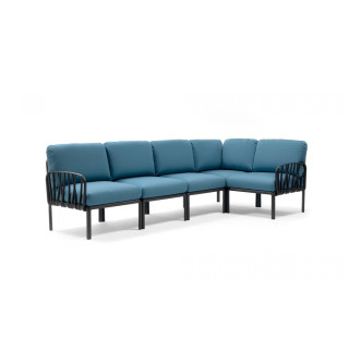 Модульний диван Komodo 5 Antracite Adriatic Sunbrella