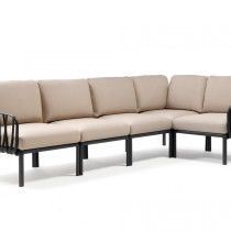 Модульний диван Komodo 5 Antracite Canvas Sunbrella