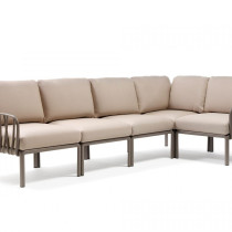 Модульний диван Komodo 5 Tortora Canvas Sunbrella